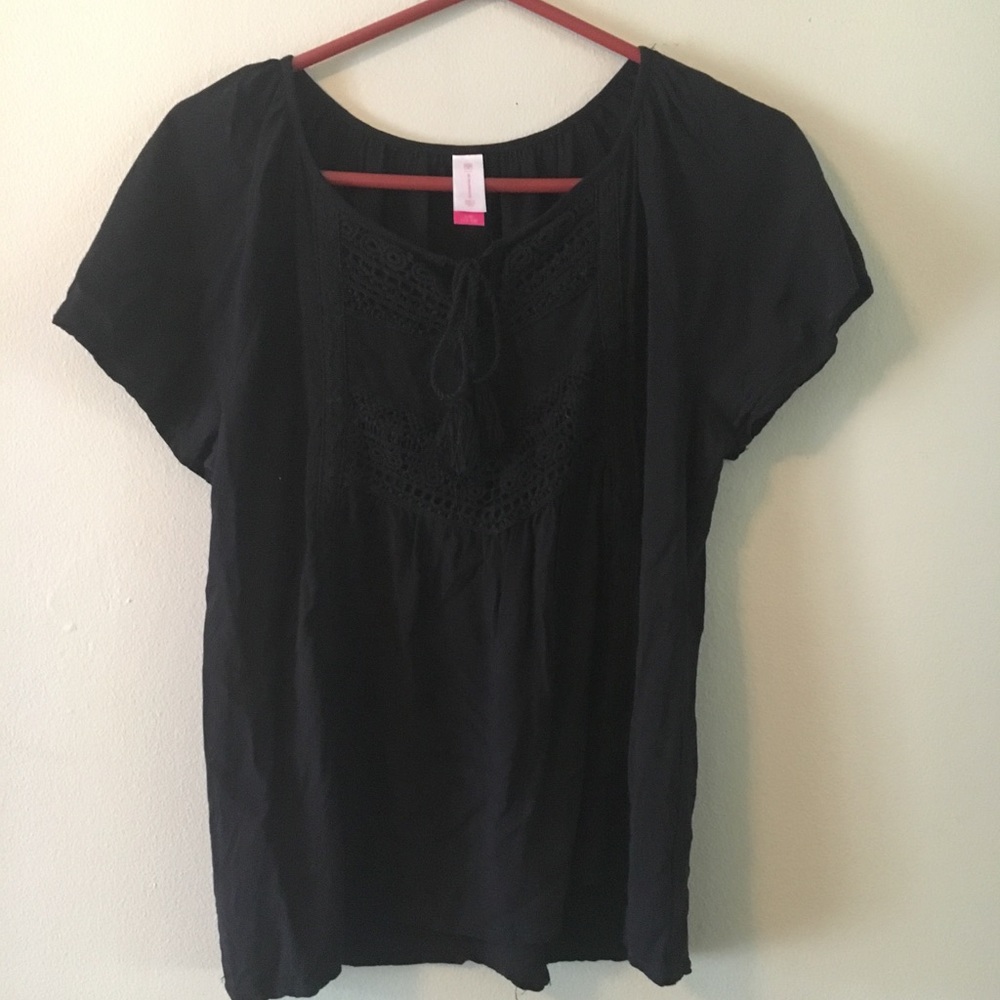 Black top large Boho L